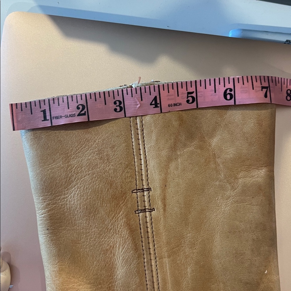 Frye Tan Heeled Boots - Picture 9 of 9